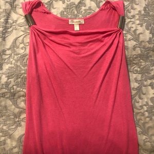 Pink sleeveless sweater